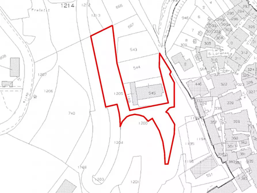 Immagine 2 di Terreno in vendita  in via della Pineta, N. snc a Castel Madama