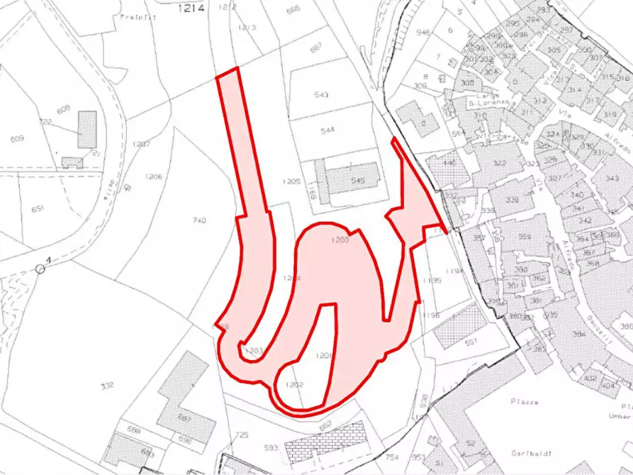 Immagine 2 di Terreno in vendita  in via della Pineta, N. snc a Castel Madama