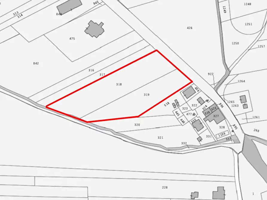 Immagine 2 di Terreno in vendita  in SP 241 (Località Fontivole), N. snc a Gualdo Tadino