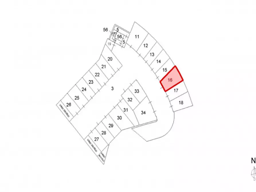 Immagine 9 di Posto auto in vendita  in VIALE GUIDO DA MONTEFELTRO, N. 35 a Urbino
