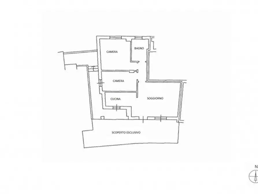 Immagine 12 di Appartamento in vendita  in VIA ALCIDE DE GASPERI, N. snc a Peglio