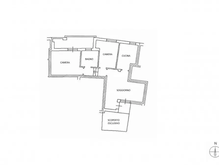 Immagine 14 di Appartamento in vendita  in VIA ALCIDE DE GASPERI, N. snc a Peglio