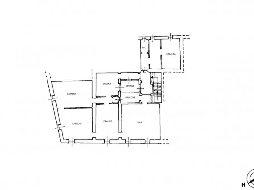 Immagine 11 di Appartamento in vendita  in Corso Garibaldi, N. 73 a Sant'angelo In Vado