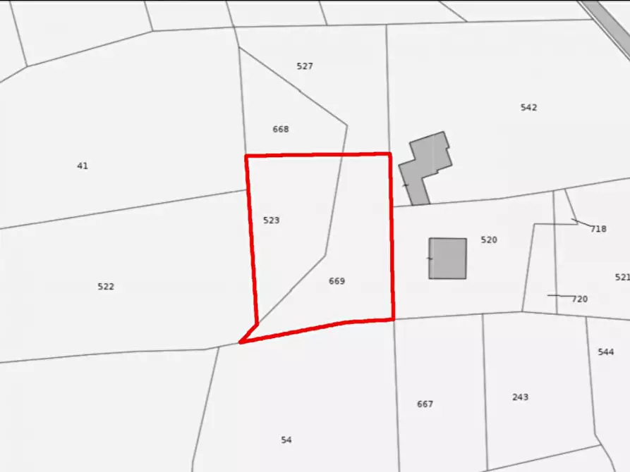 Immagine 2 di Terreno in vendita  in Località Lago villagrande, N. snc a Pennabilli