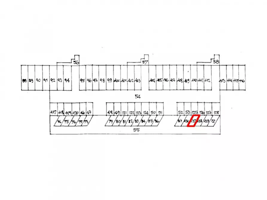 Immagine 1 di Posto auto in vendita  in VIA BACCIO PONTELLI, N. snc a Urbino
