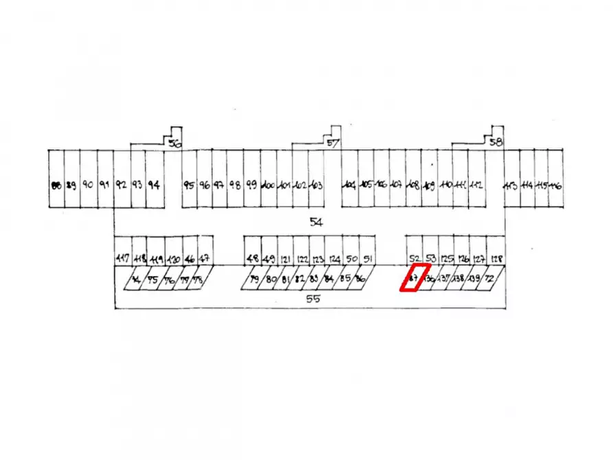 Immagine 1 di Posto auto in vendita  in VIA BACCIO PONTELLI, N. snc a Urbino