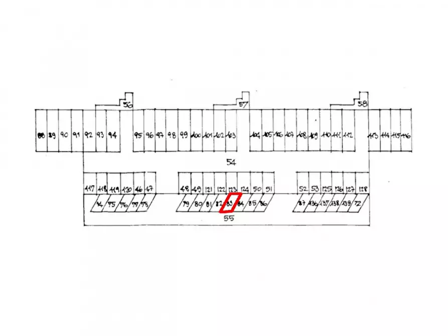 Immagine 1 di Posto auto in vendita  in VIA BACCIO PONTELLI, N. snc a Urbino