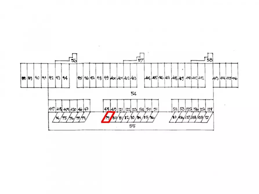 Immagine 1 di Posto auto in vendita  in VIA BACCIO PONTELLI, N. snc a Urbino
