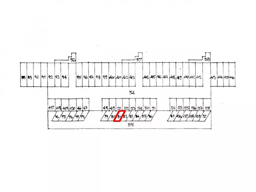 Immagine 1 di Posto auto in vendita  in VIA BACCIO PONTELLI, N. snc a Urbino