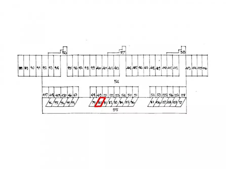 Immagine 1 di Posto auto in vendita  in VIA BACCIO PONTELLI, N. snc a Urbino