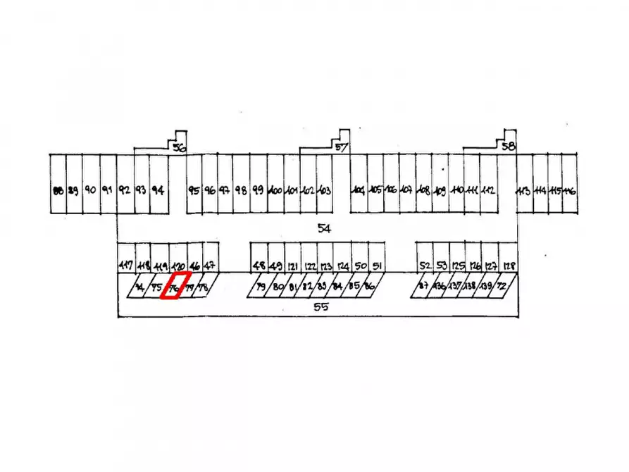 Immagine 1 di Posto auto in vendita  in VIA BACCIO PONTELLI, N. snc a Urbino
