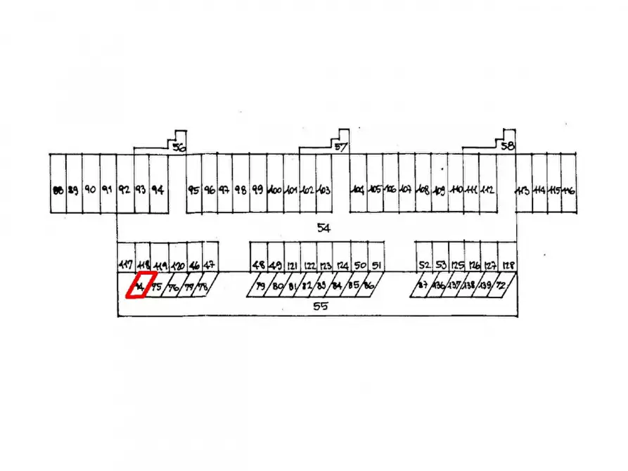 Immagine 1 di Posto auto in vendita  in VIA BACCIO PONTELLI, N. snc a Urbino