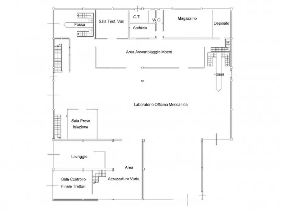 Immagine 23 di Capannone industriale in vendita  in Via Roma, N. 16 a Nogarole Rocca