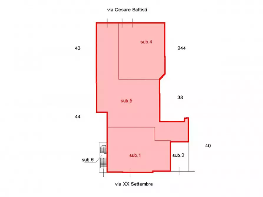 Immagine 2 di Negozio in vendita  in Via XX Settembre, N. 17 a Sora