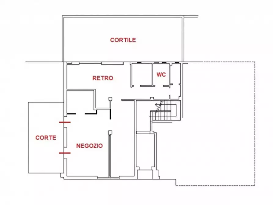 Immagine 10 di Negozio in vendita  in Via Don Mariano Clerici, N. 3 a San Lorenzo Al Mare