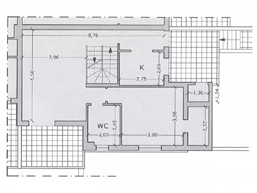 Immagine 29 di Villetta a schiera in vendita  in Via Sannicandro Garganico, N. 49 a Roma