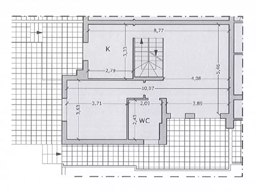 Immagine 29 di Villetta a schiera in vendita  in Via Acquaviva delle Fonti, N. 44 a Roma