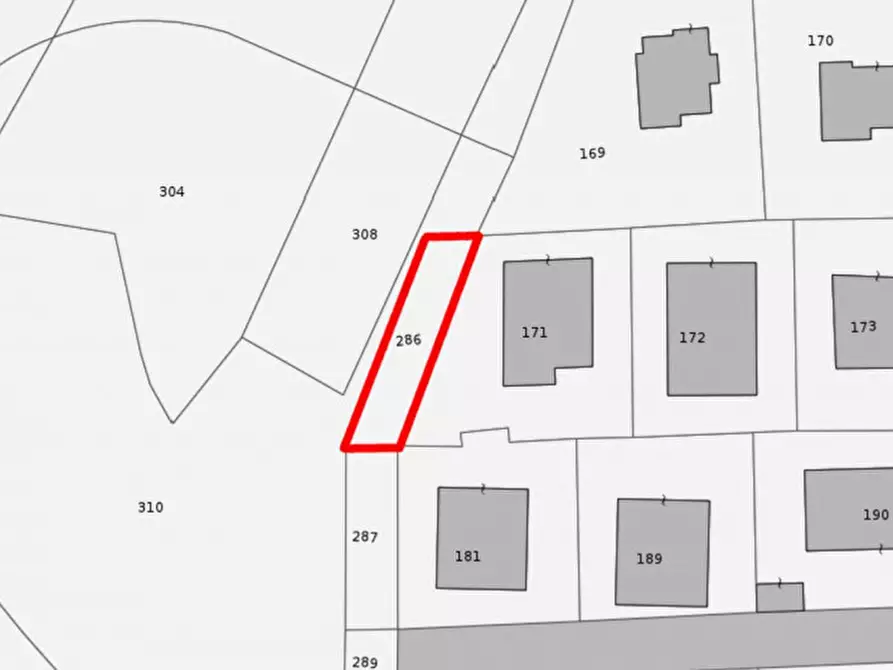 Immagine 3 di Terreno in vendita  in Via Mazzini, N. snc a Muccia