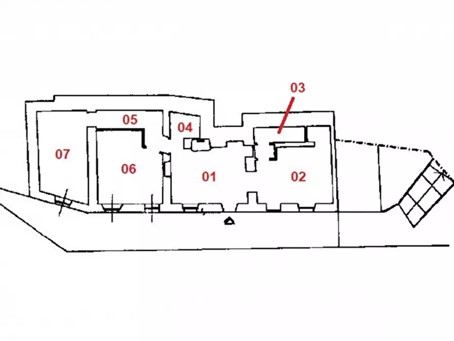 Immagine 28 di Appartamento in vendita  in Località Castello, N. 7 a Laino