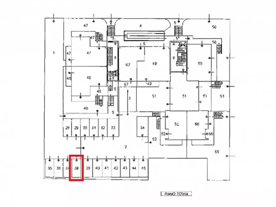 Immagine 9 di Posto auto in vendita  in via Palmiro Foresi, N. 176 a Pistoia