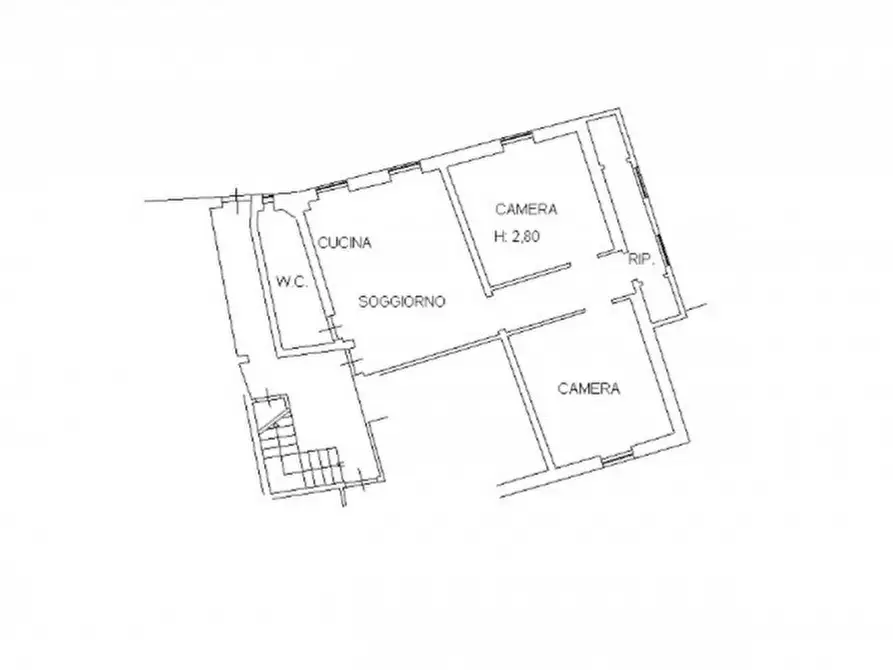 Immagine 24 di Appartamento in vendita  in Via Poio, N. 6 a Fabriano