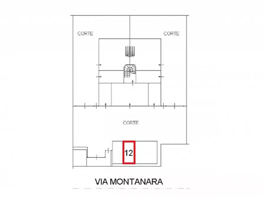 Immagine 9 di Posto auto in vendita  in Via Montanara, N. 5 bis a Forli'