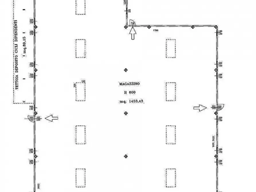Immagine 8 di Capannone industriale in affitto  in VIA MEUCCI a Forli'