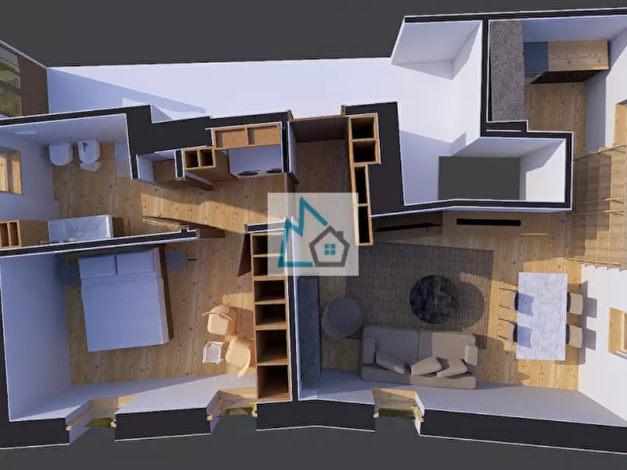 Immagine 12 di Appartamento in vendita  in Località Gianotta, 7 a Porte Di Rendena