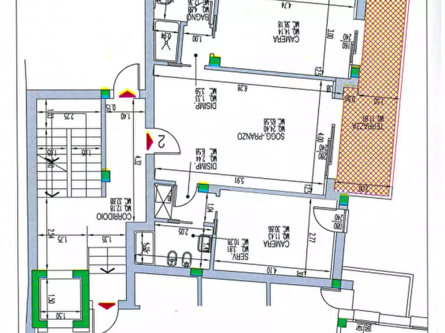 Immagine 4 di Appartamento in vendita  in CORSO MILANO a Padova
