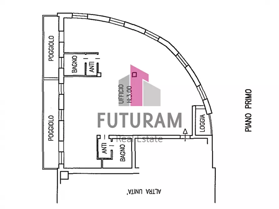 Immagine 15 di Ufficio in affitto  a Masera' Di Padova