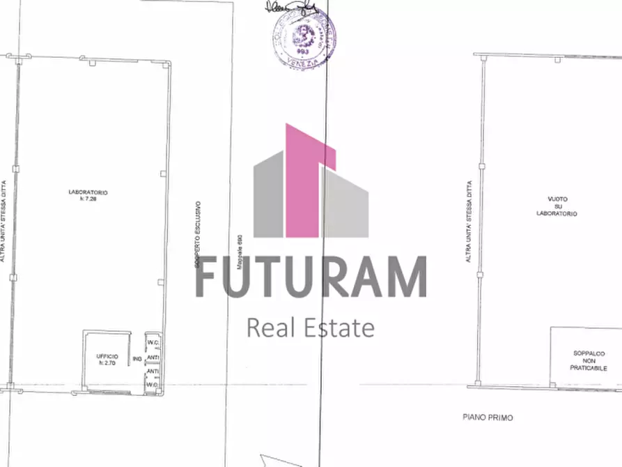 Immagine 21 di Capannone industriale in vendita  a Camponogara