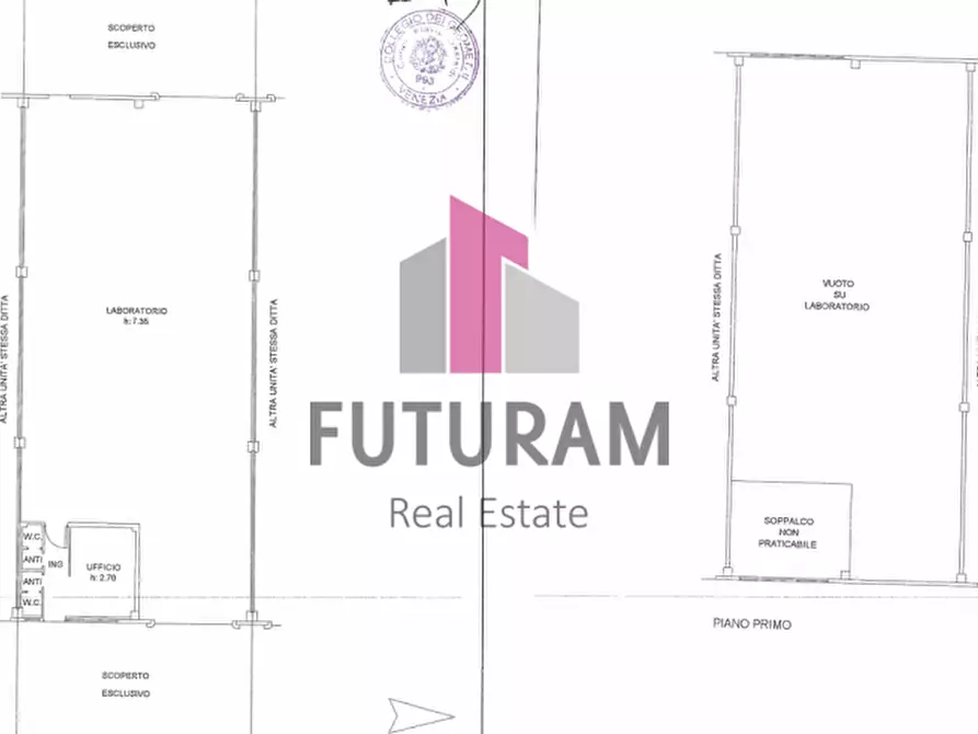 Immagine 23 di Capannone industriale in vendita  a Camponogara