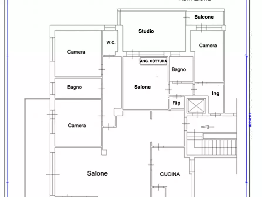 Immagine 38 di Appartamento in vendita  in Via Fedele Lampertico a Roma