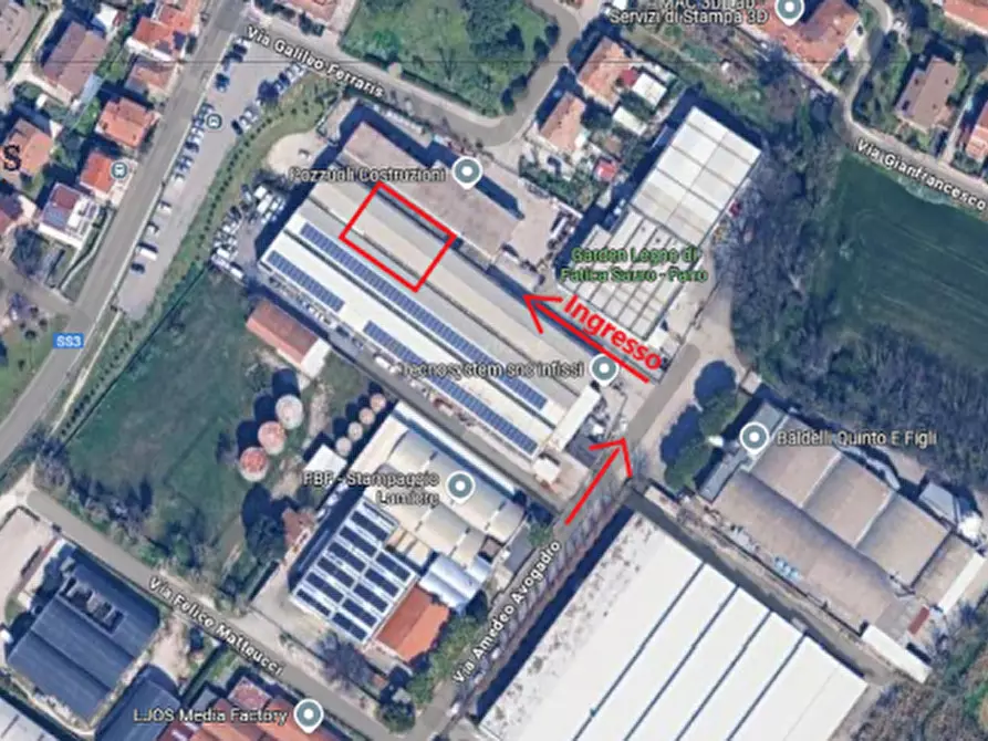 Immagine 1 di Magazzino in vendita  in Via Amedeo Avogadro a Fano