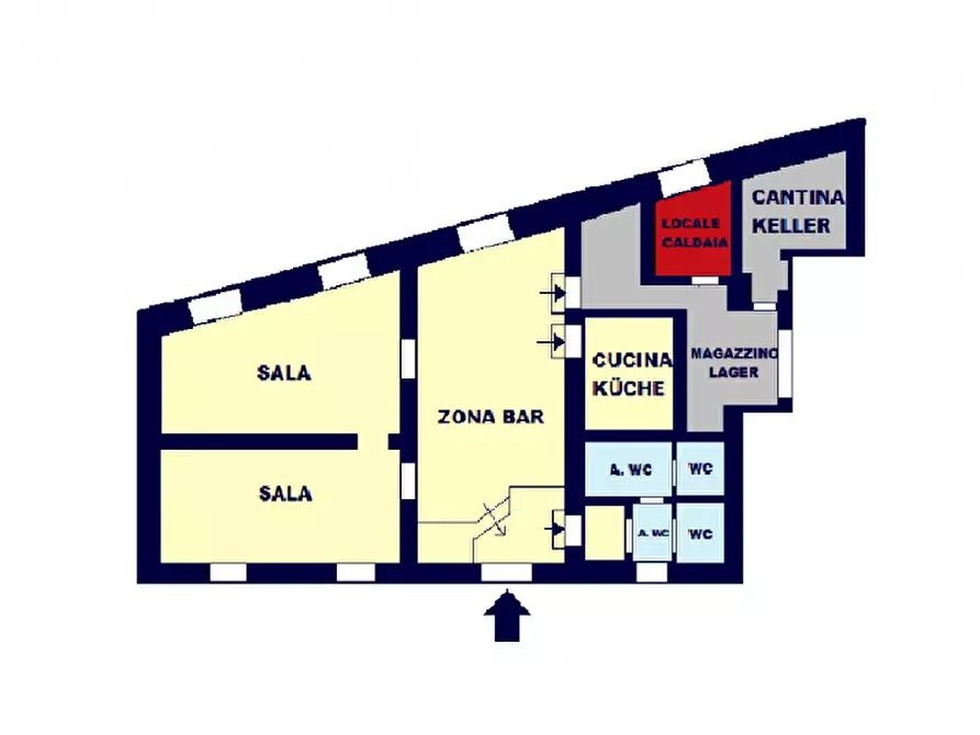 Immagine 19 di Negozio in vendita  in Via John Fitzgerald Kennedy - John-Fitzgerald-Kennedy-Straße a Laives .Leifers.