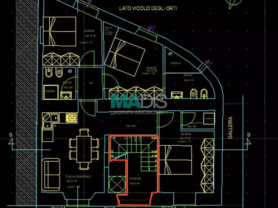 Immagine 34 di Appartamento in vendita  a Prato
