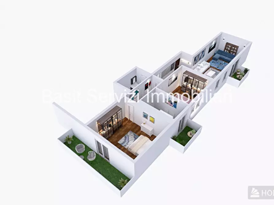 Immagine 34 di Appartamento in vendita  in Via della Casetta Mattei a Roma