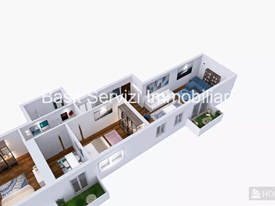 Immagine 37 di Appartamento in vendita  in Via della Casetta Mattei a Roma