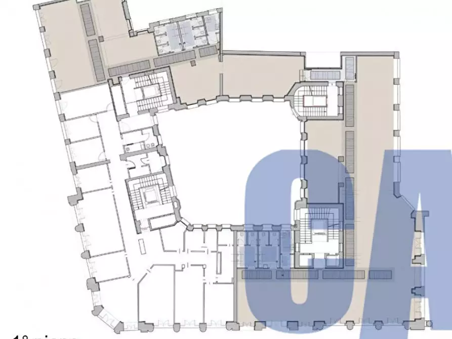 Immagine 11 di Ufficio in affitto  in PIAZZA CORDUSIO a Milano