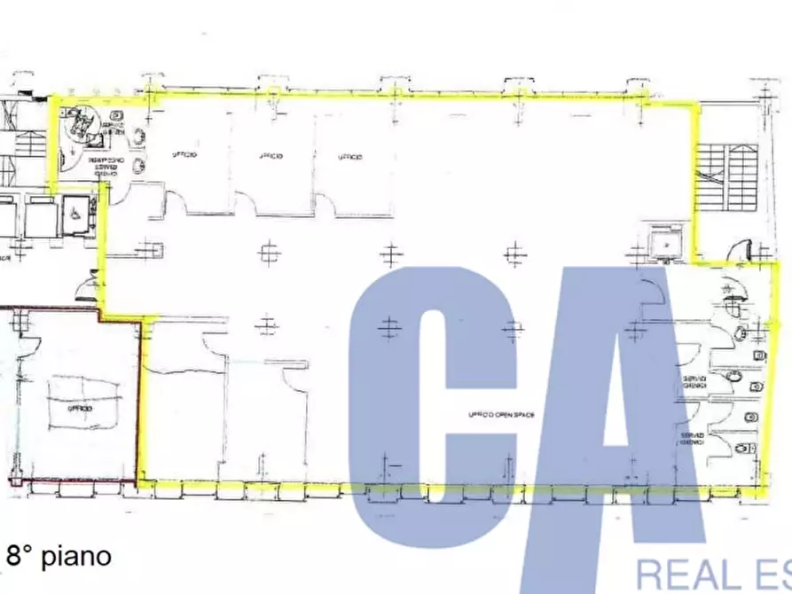 Immagine 22 di Ufficio in affitto  in VIA SCHIEVANO ENRICO a Milano