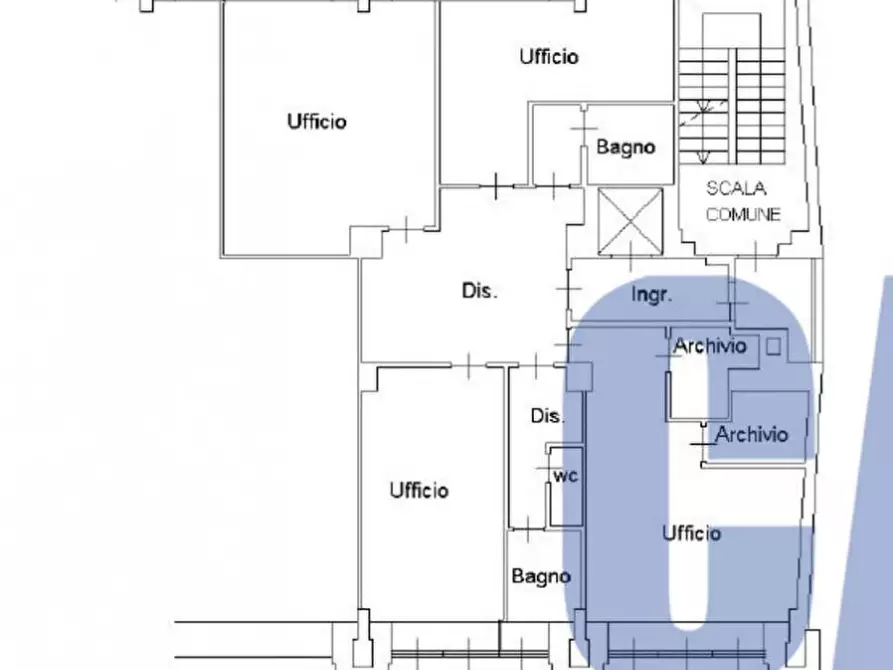 Immagine 23 di Ufficio in affitto  in VIA SCHIEVANO ENRICO a Milano