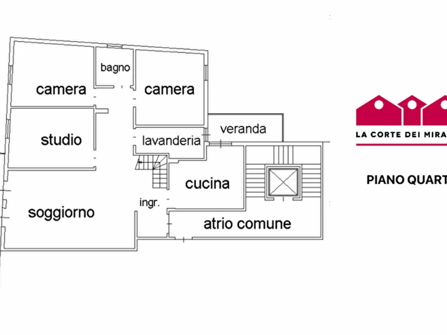 Immagine 23 di Appartamento in vendita  in Contrada Torretti a Vicenza