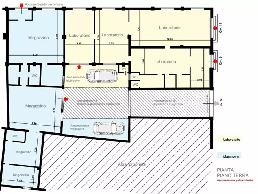 Immagine 15 di Attività commerciale in vendita  a Modena