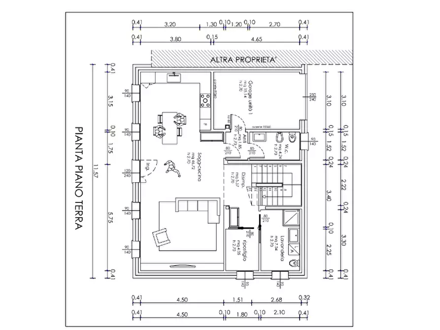 Immagine 28 di Casa bifamiliare in vendita  in Via Aldo Moro a Brugine