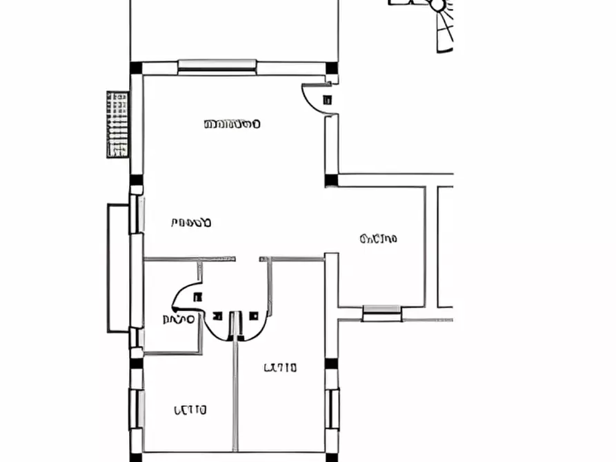 Immagine 5 di Palazzo in vendita  in Via Lazio 24 a Fossombrone