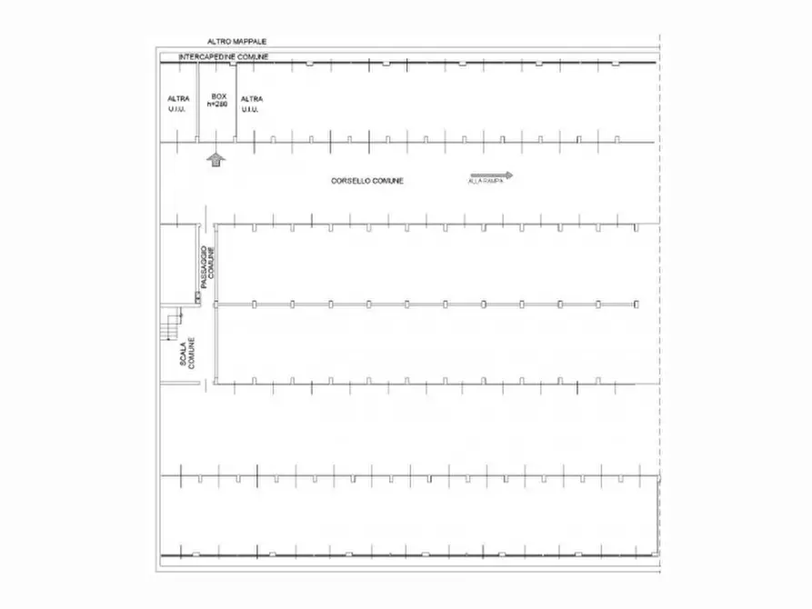 Immagine 19 di Posto auto in vendita  in Via San Vigilio, N. 28 a Milano