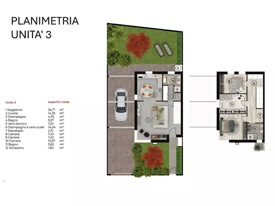 Immagine 11 di Casa bifamiliare in vendita  in San Botolo a Monselice