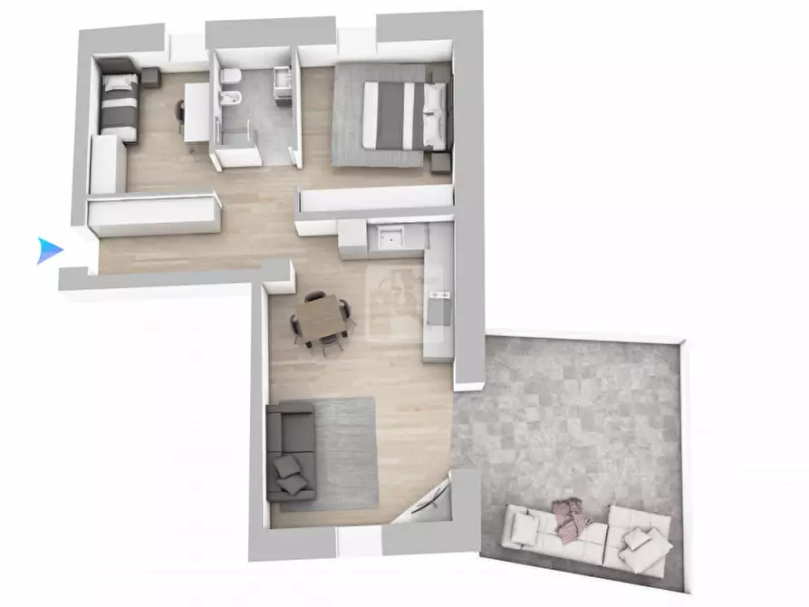 Immagine 3 di Appartamento in vendita  in Via Filanda 4 a Riva Del Garda