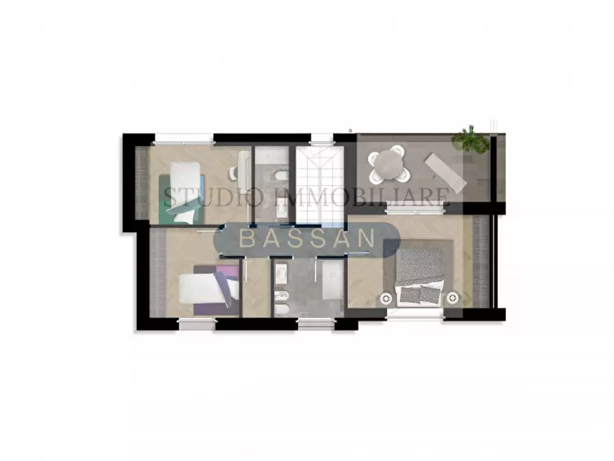 Immagine 34 di Villa in vendita  in via Solferino 6 a Cassano Magnago