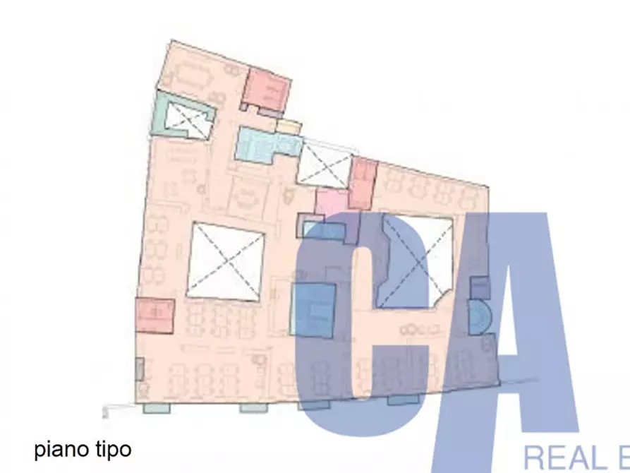 Immagine 1 di Ufficio in affitto  in PIAZZA MISSORI GIUSEPPE a Milano